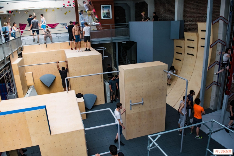 salle de PARKOUR de Pantin