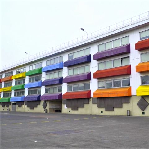 Bâtiment d'enseignement (vue extérieure)